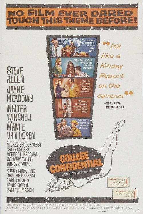 College Confidential 1960 official movie poster