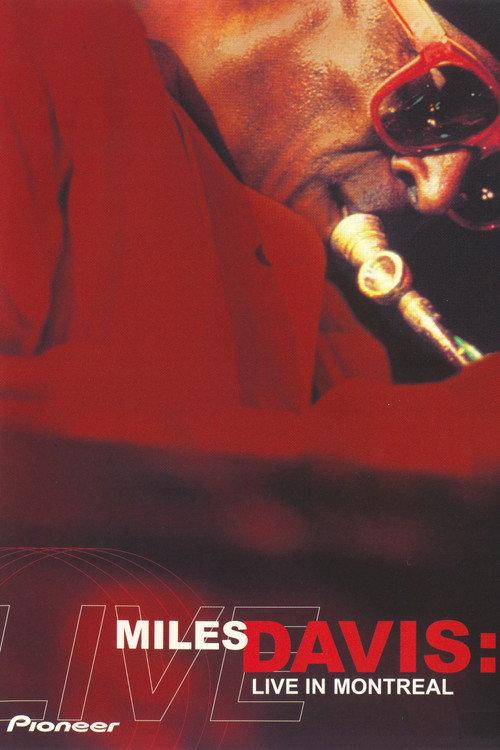 Miles Davis - Live in Montreal 2020 official movie poster