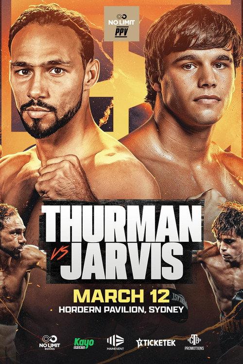Keith Thurman vs. Brock Jarvis 2025 official movie poster