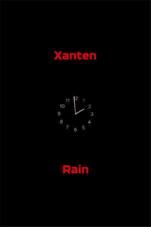 Xanten Rain 2024 official movie poster