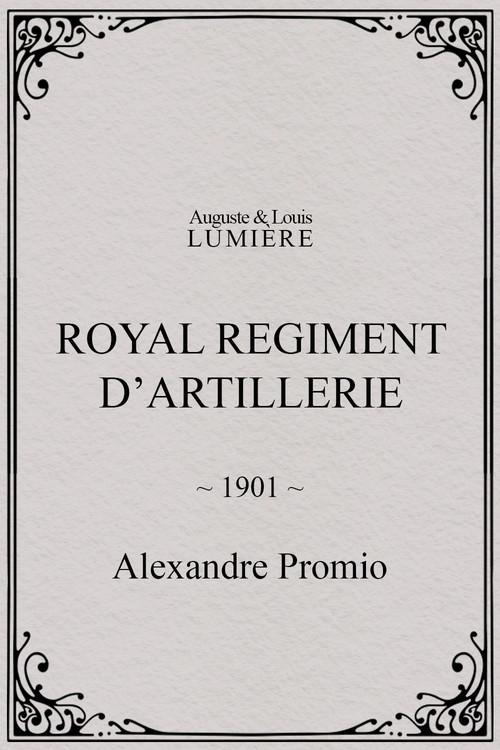 Royal regiment d’artillerie 1901 official movie poster
