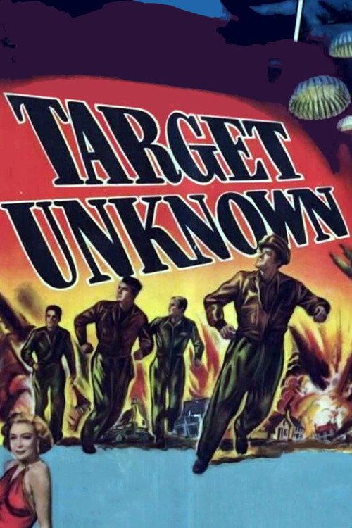 Target Unknown 1951 official movie poster