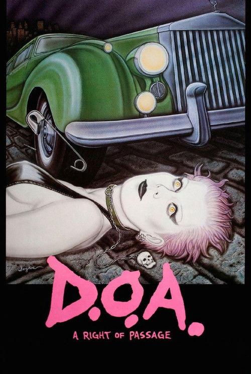 D.O.A. 1981 official movie poster