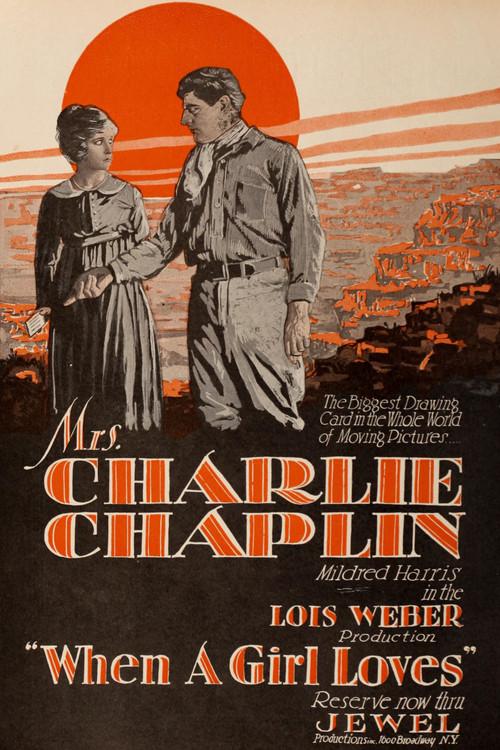 When a Girl Loves 1919 official movie poster