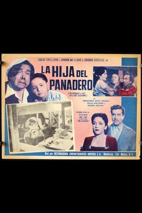 La hija del panadero 1949 official movie poster