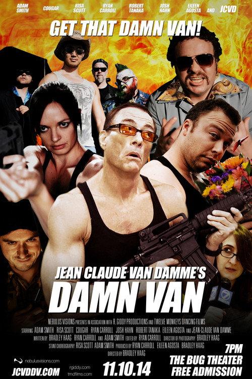 Jean Claude Van Damme's Damn Van 2014 official movie poster