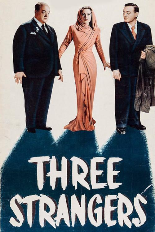 Three Strangers 1946 official movie poster