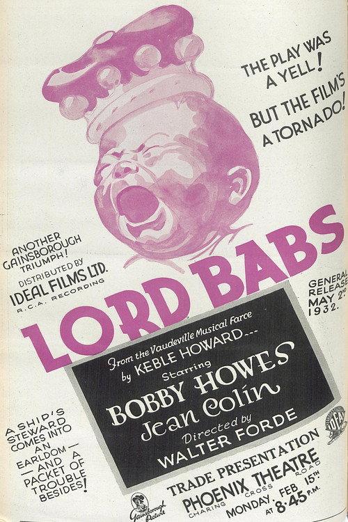 Lord Babs 1932 official movie poster
