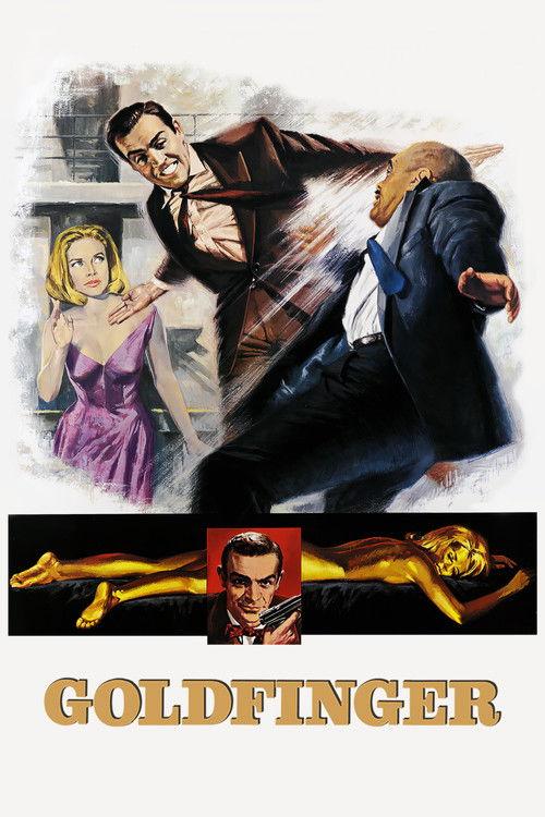 Goldfinger 1964 official movie poster