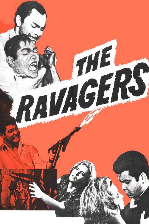 The Ravagers 1965 official movie poster