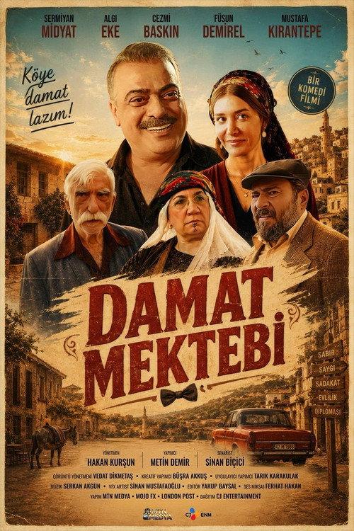 Damat Mektebi 2026 official movie poster