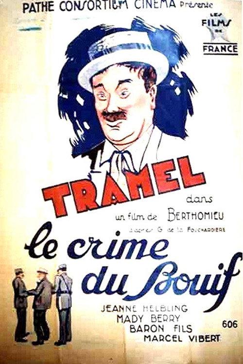 Le Crime du Bouif 1933 official movie poster