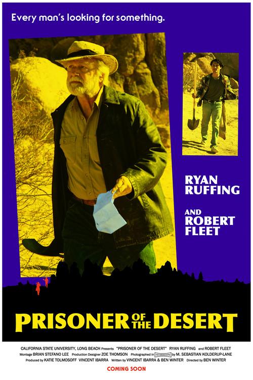 Prisoner of the Desert 2022 official movie poster