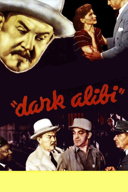 Dark Alibi 1946 official movie poster