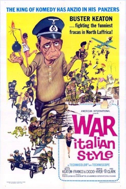 War Italian Style 1965 official movie poster