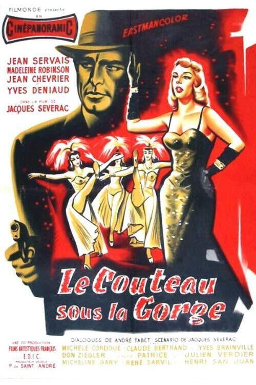 The Knife to the Throat 1955 official movie poster