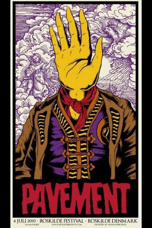 Pavement: Roskilde 2010 2010 official movie poster