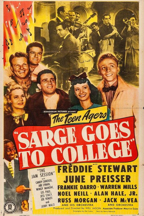 Sarge Goes to College 1947 official movie poster