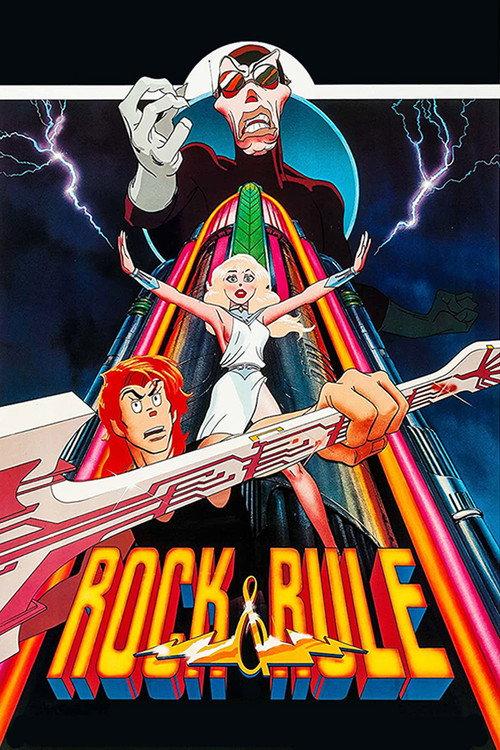 Rock & Rule 1983 official movie poster