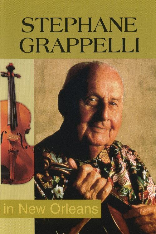 Stephane Grappelli - In New Orleans 1989 2001 official movie poster