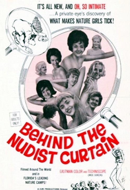 Behind the Nudist Curtain 1964 official movie poster