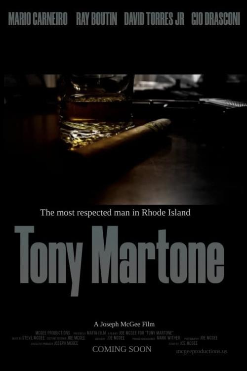 Tony Martone 2022 official movie poster