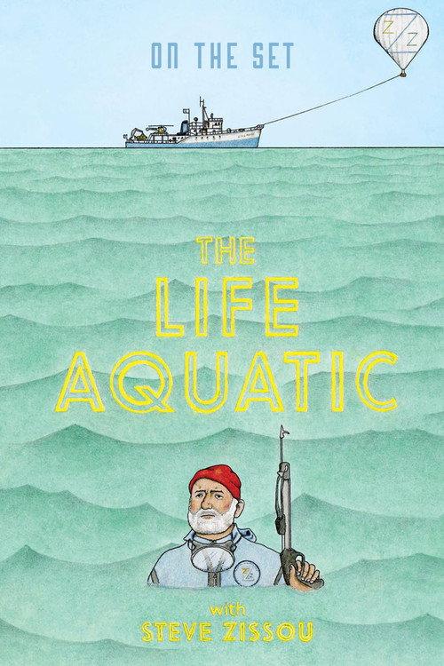 On the Set: 'The Life Aquatic with Steve Zissou' 2005 official movie poster