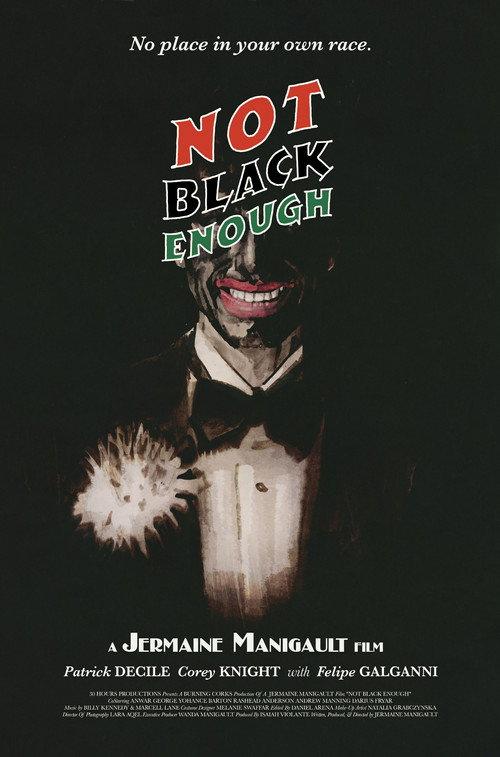 Not Black Enough 2020 official movie poster