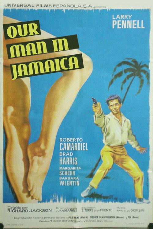 Our Man in Jamaica 1965 official movie poster