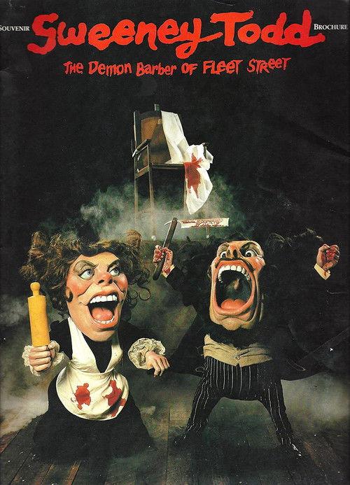 Sweeney Todd: Scenes from the Making of a Musical 1980 official movie poster