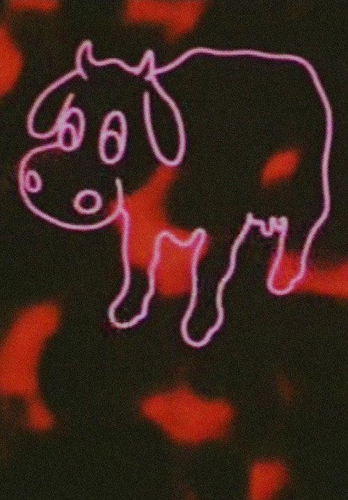 Neon Cow 1987 official movie poster