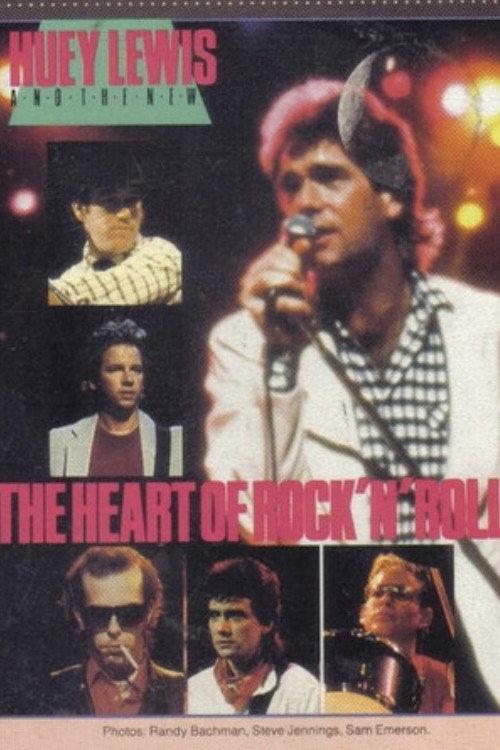 Huey Lewis and the News: The Heart of Rock and Roll 1985 official movie poster