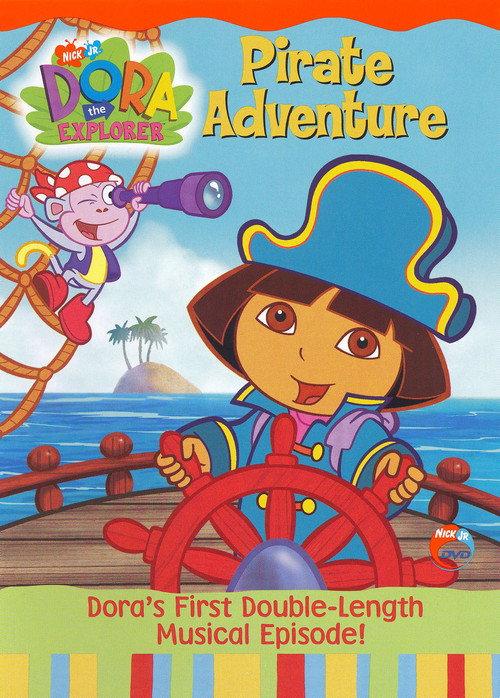 Dora the Explorer: Pirate Adventure 2002 official movie poster