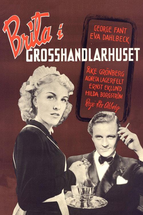Brita i grosshandlarhuset 1946 official movie poster