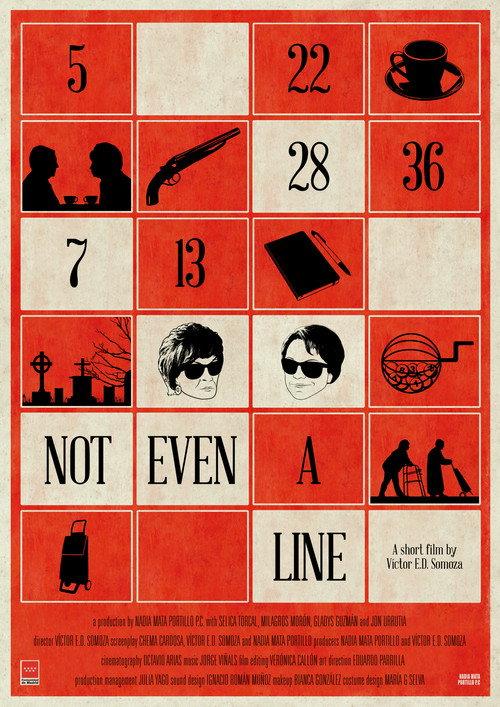 Not Even a Line 2017 official movie poster