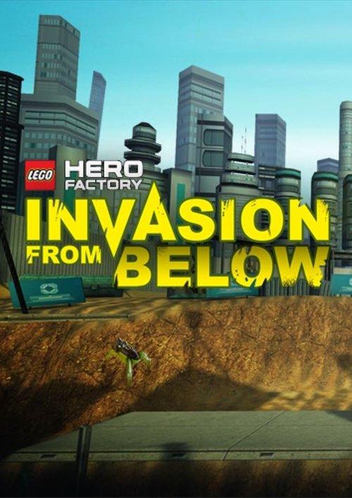 LEGO Hero Factory: Invasion From Below 2014 official movie poster