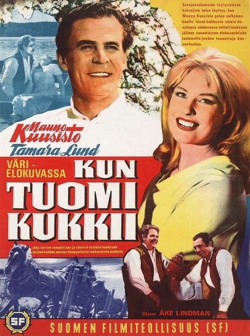 Kun tuomi kukkii 1962 official movie poster