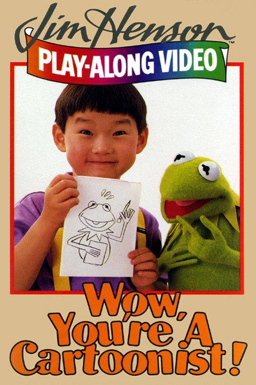 Wow, You're A Cartoonist! 1988 official movie poster