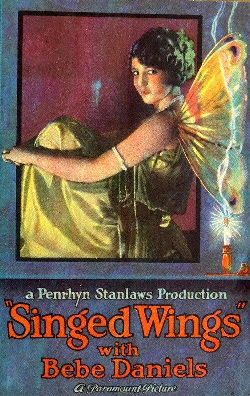 Singed Wings 1922 official movie poster