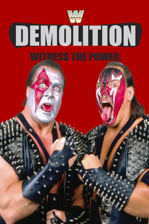 Demolition: Witness the Power 1989 official movie poster