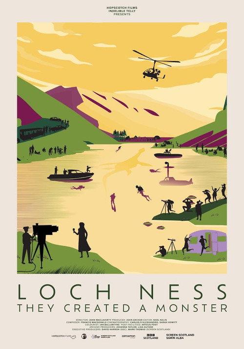 Loch Ness: They Created a Monster 2023 official movie poster