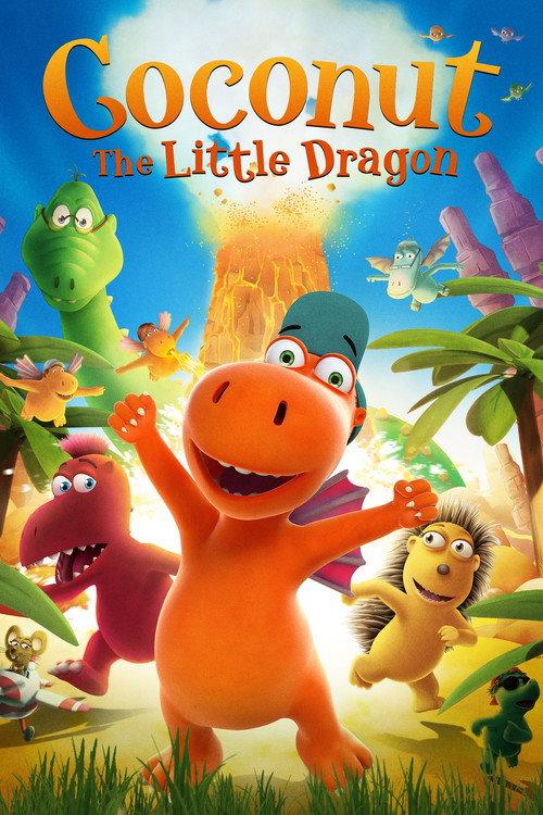 Coconut the Dragon 2014 official movie poster