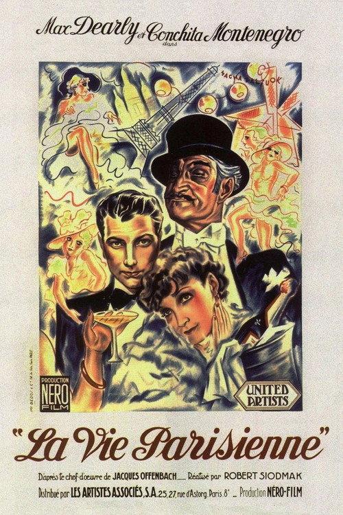 Parisian Life 1935 official movie poster