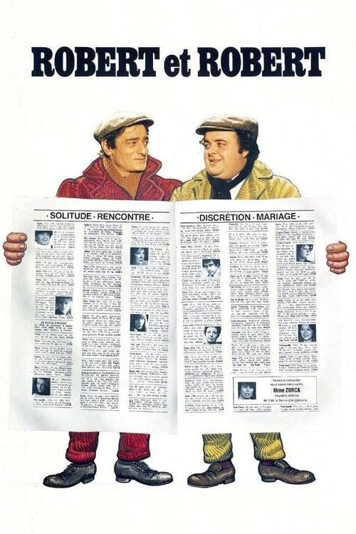 Robert et Robert 1978 official movie poster