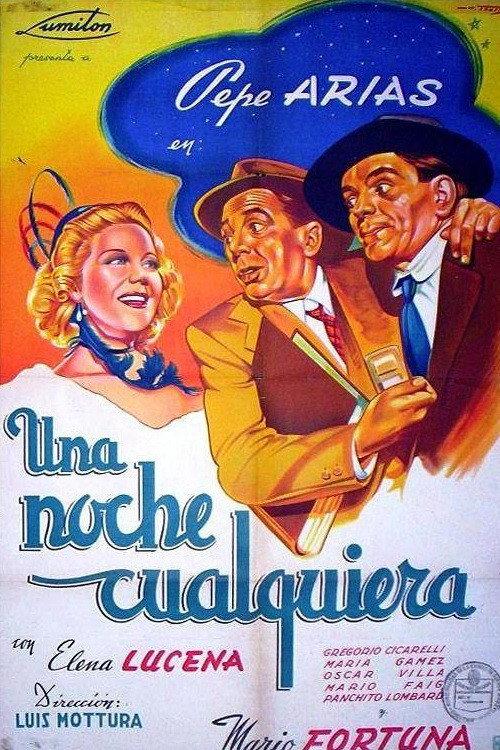 Una noche cualquiera 1951 official movie poster