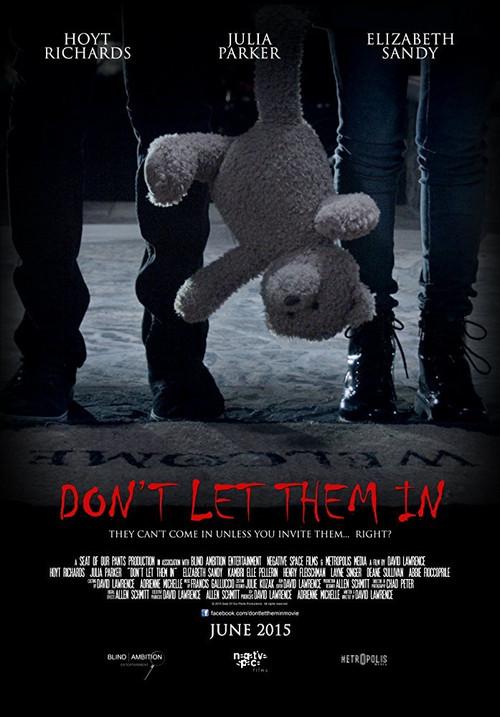 Don't Let Them In 2015 official movie poster