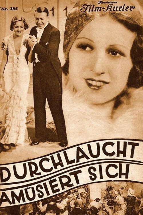 Your Highness is enjoying herself 1932 official movie poster