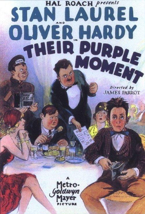 Their Purple Moment 1928 official movie poster