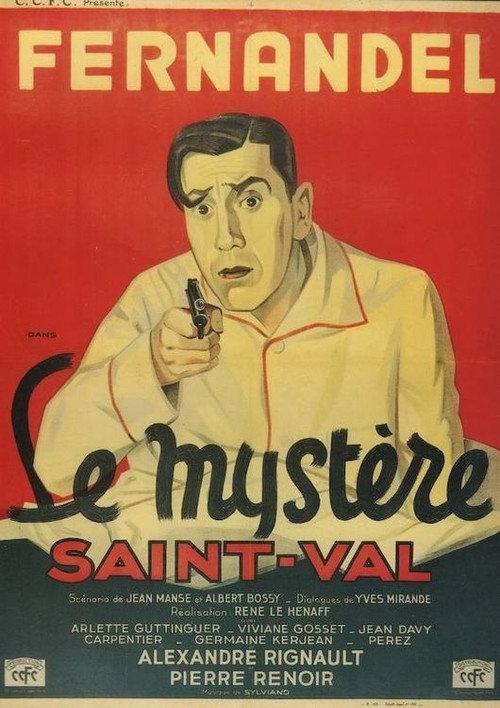 St. Val's Mystery 1945 official movie poster