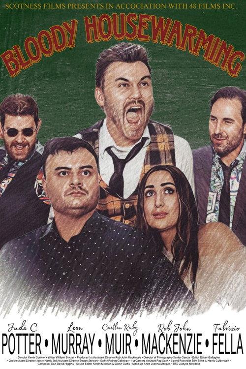 Bloody Housewarming 2025 official movie poster